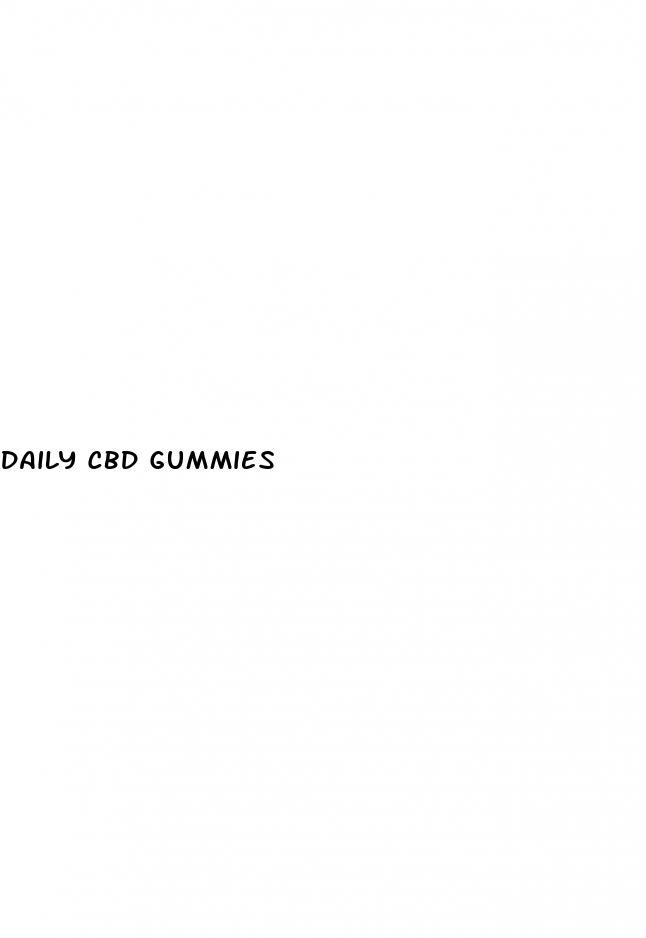 daily cbd gummies