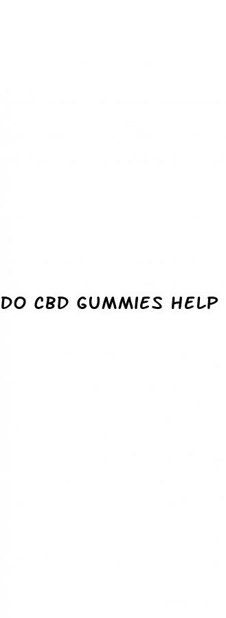 do cbd gummies help migraines