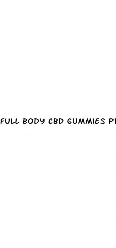 full body cbd gummies price