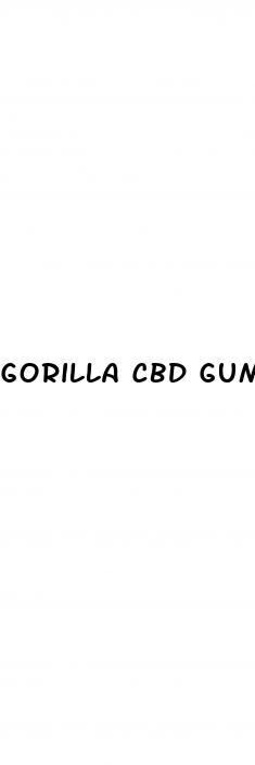 gorilla cbd gummies