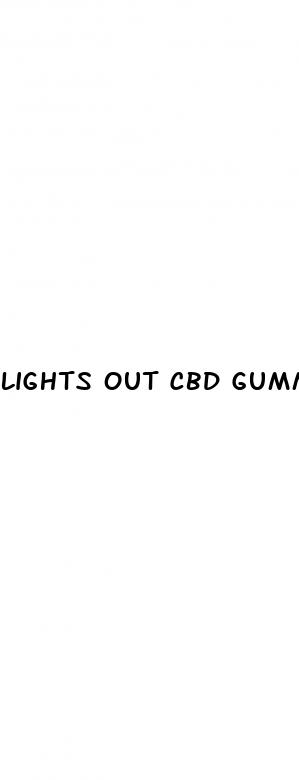 lights out cbd gummy