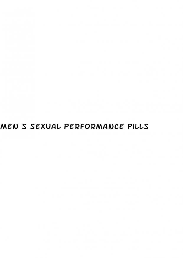 men s sexual performance pills