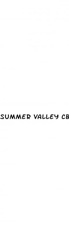 summer valley cbd gummies