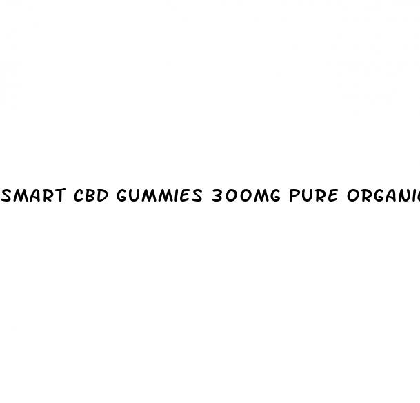 smart cbd gummies 300mg pure organic hemp extract