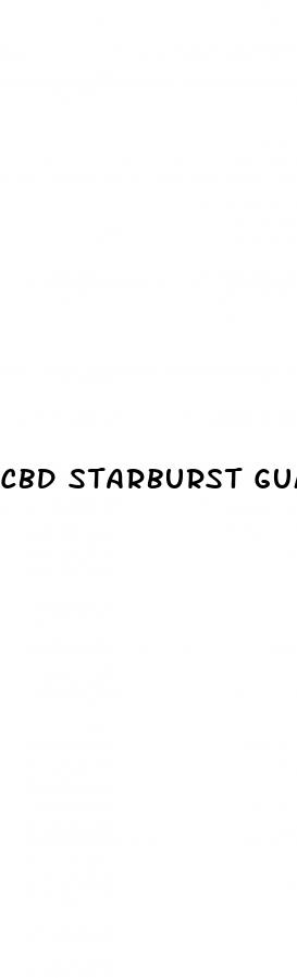 cbd starburst gummies
