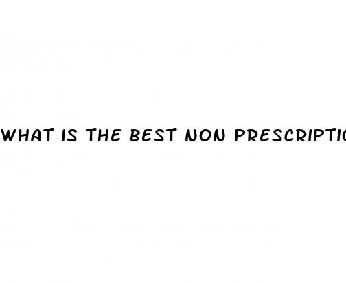 what is the best non prescription ed pill