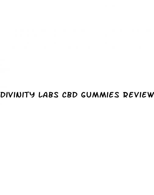 divinity labs cbd gummies review