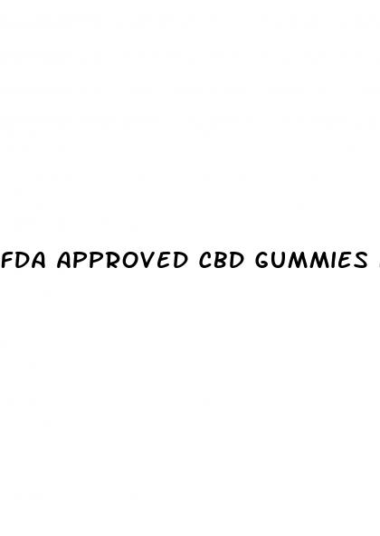 fda approved cbd gummies for arthritis