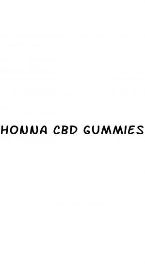 honna cbd gummies