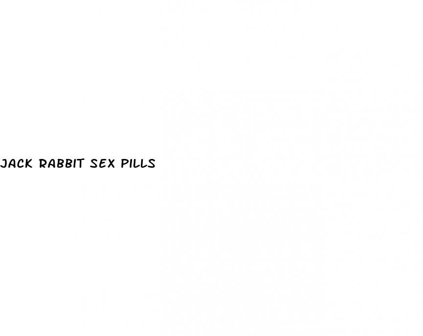 jack rabbit sex pills