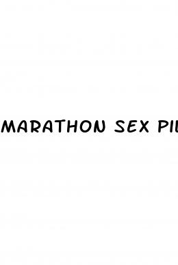marathon sex pill