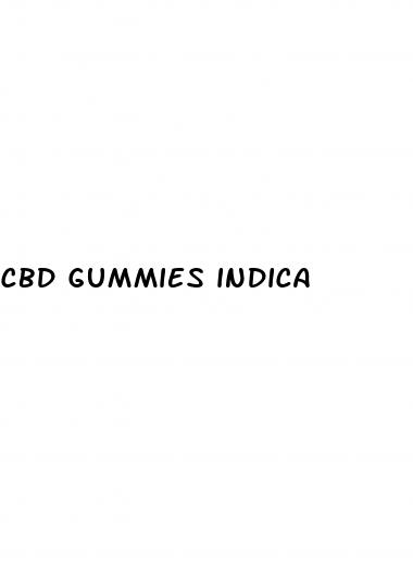 cbd gummies indica