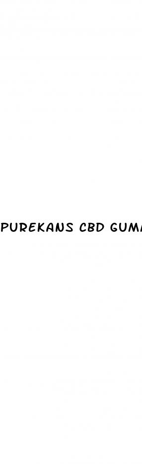 purekans cbd gummies