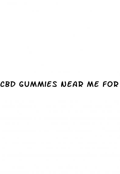 cbd gummies near me for sleep