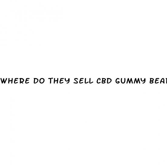 where do they sell cbd gummy bears