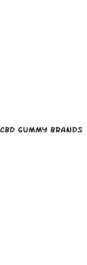 cbd gummy brands