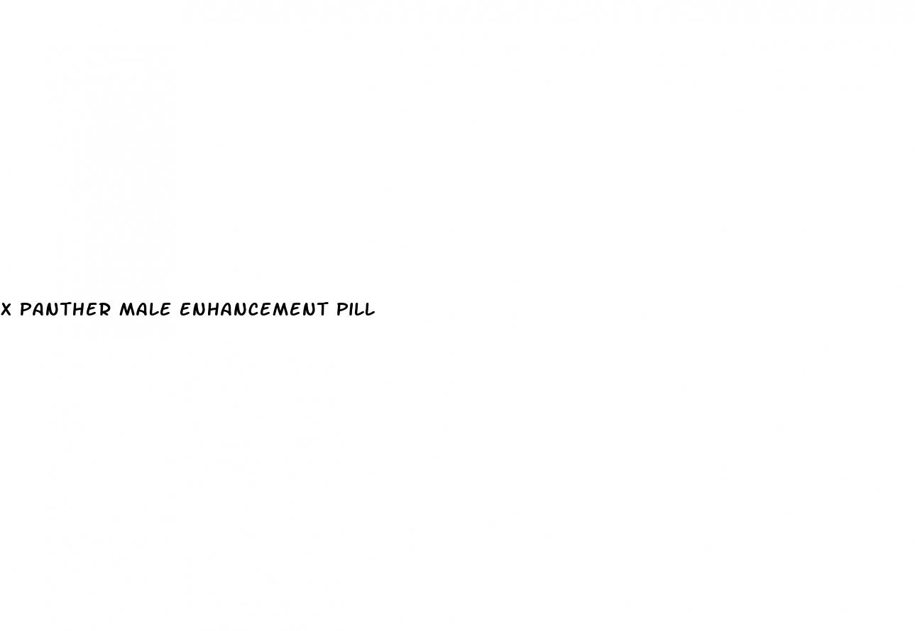 x panther male enhancement pill