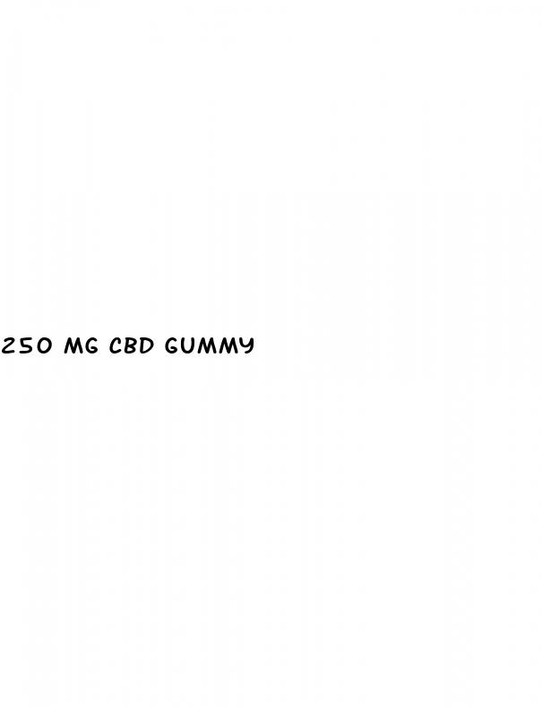 250 mg cbd gummy