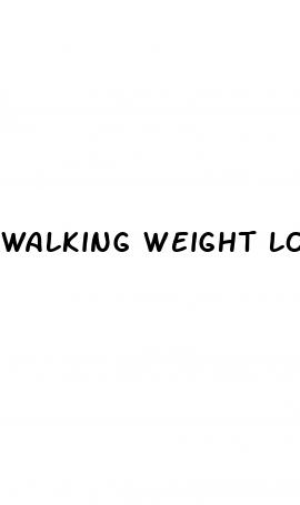 walking weight loss program
