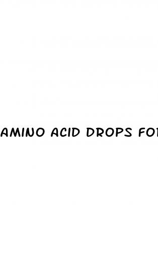 amino acid drops for weight loss