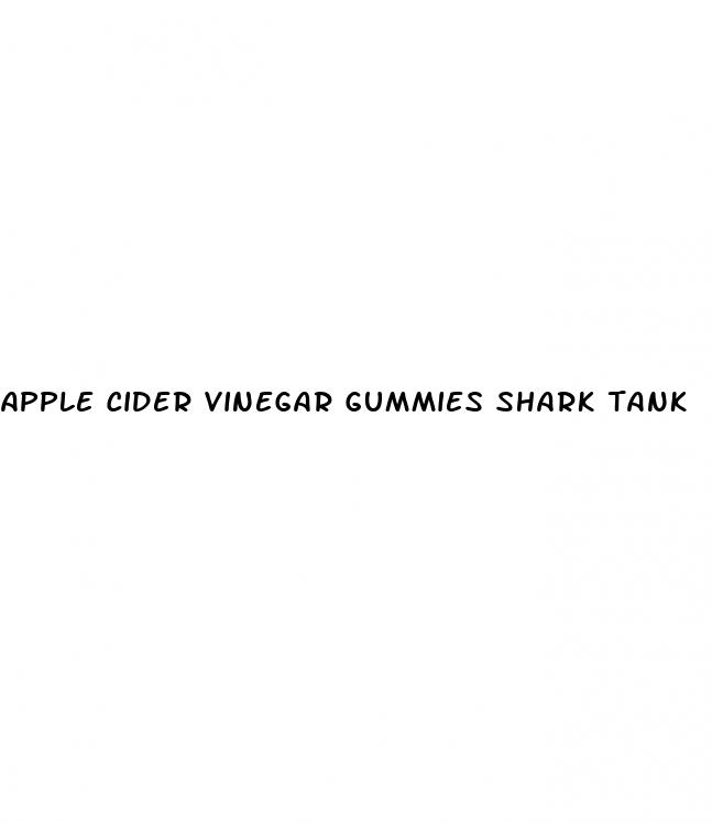 apple cider vinegar gummies shark tank