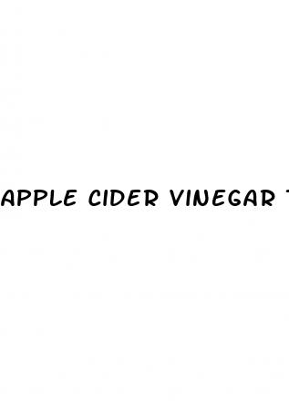 apple cider vinegar tablets benefits