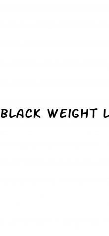 black weight loss before and after