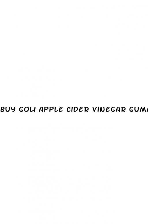 buy goli apple cider vinegar gummies