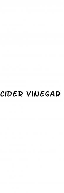cider vinegar weight loss