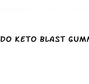do keto blast gummies work