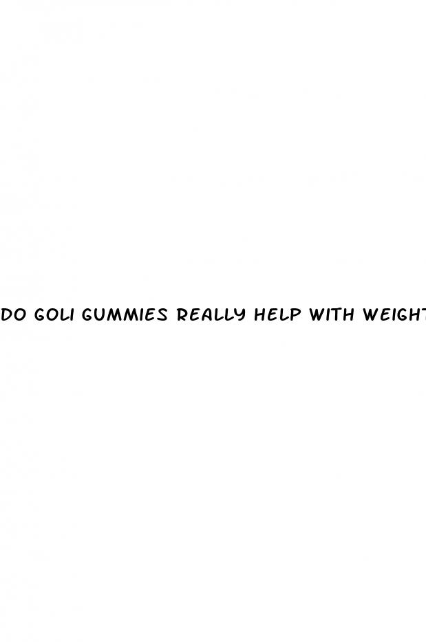 do goli gummies really help with weight loss
