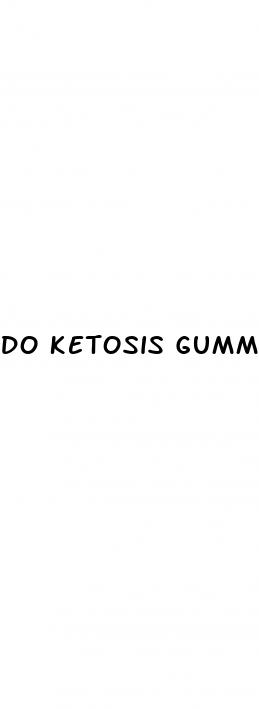 do ketosis gummies work