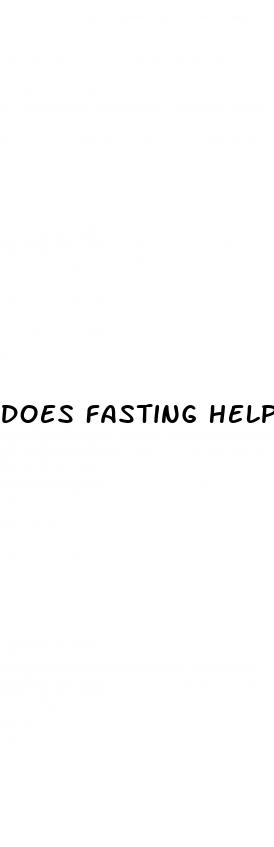 does fasting help with weight loss