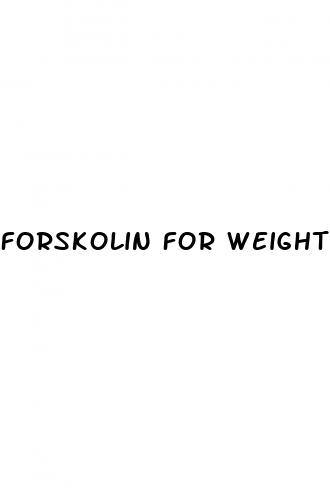 forskolin for weight loss