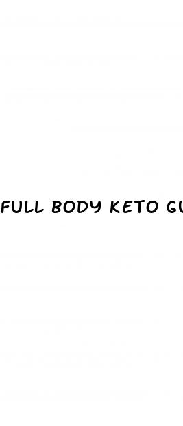 full body keto gummies reviews