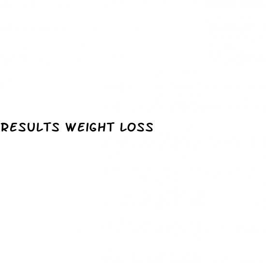 results weight loss