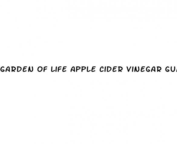 garden of life apple cider vinegar gummies reviews