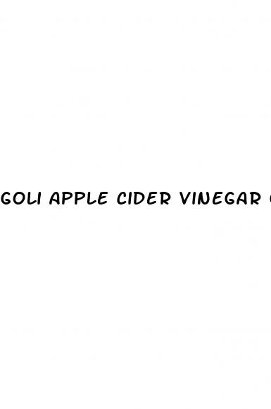 goli apple cider vinegar gummies nz
