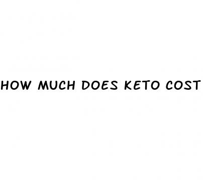 how much does keto cost