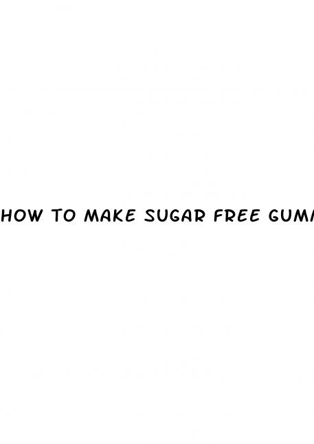 how to make sugar free gummy bears
