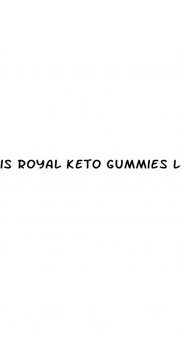 is royal keto gummies legit
