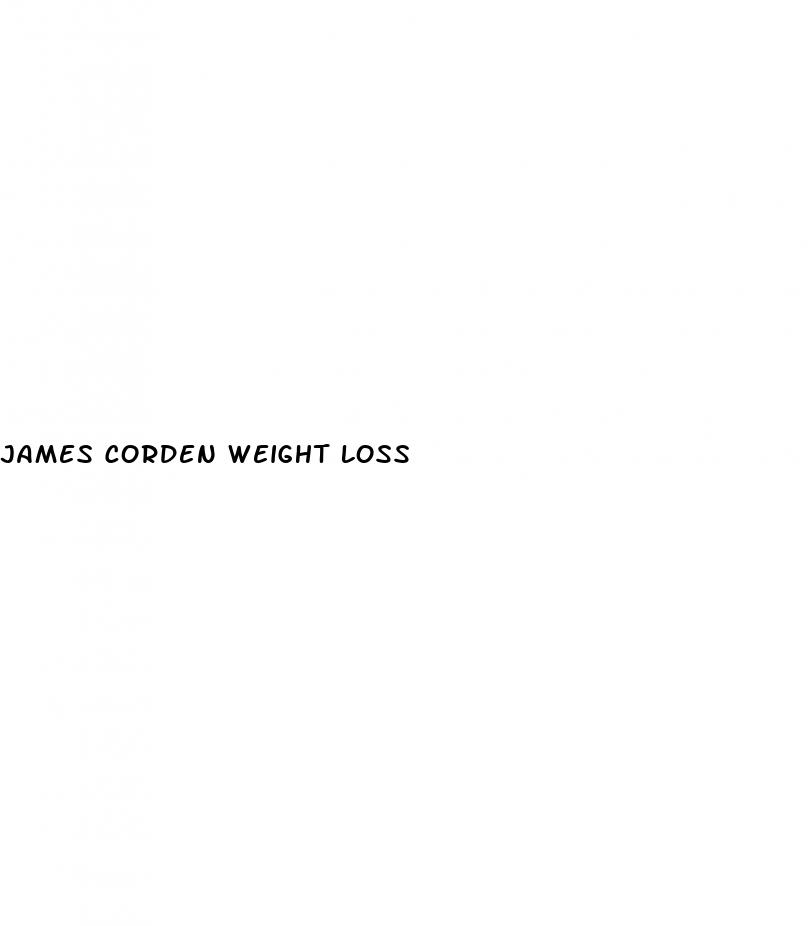 james corden weight loss