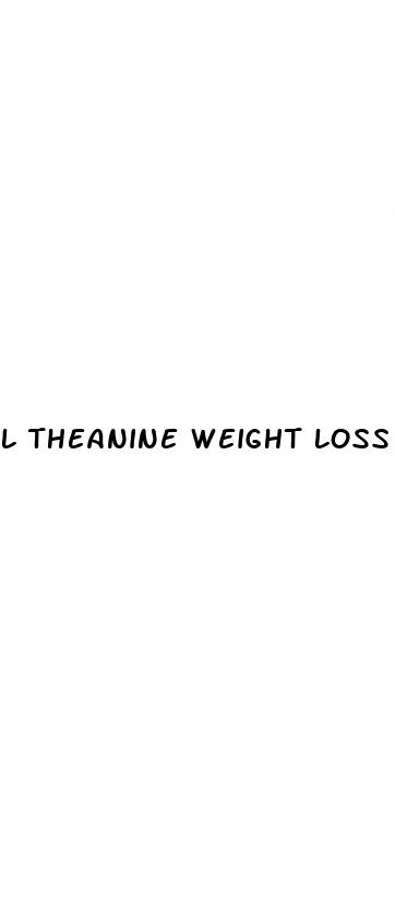 l theanine weight loss