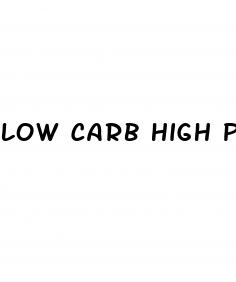 low carb high protein meals for weight loss