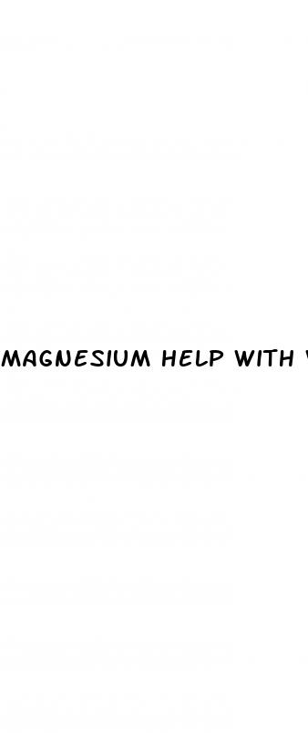 magnesium help with weight loss