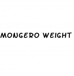 mongero weight loss