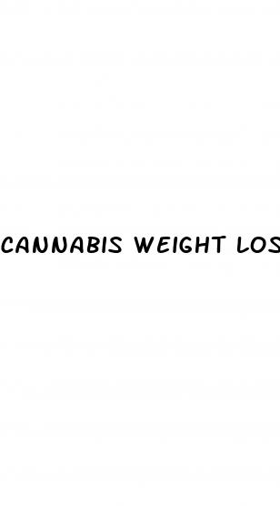 cannabis weight loss