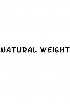 natural weight loss