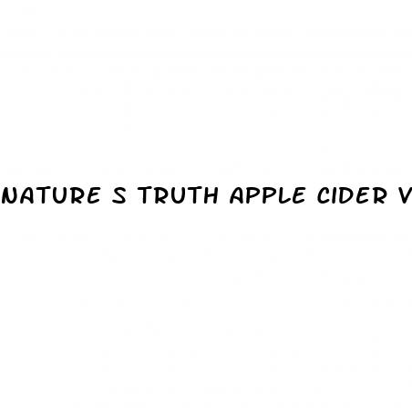 nature s truth apple cider vinegar with mother gummies