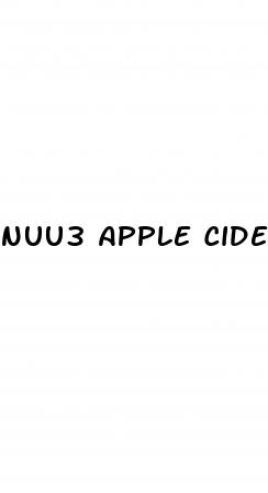 nuu3 apple cider vinegar